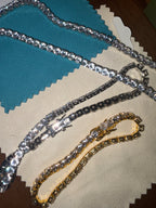 Lab made Bracelets / His and her sets
