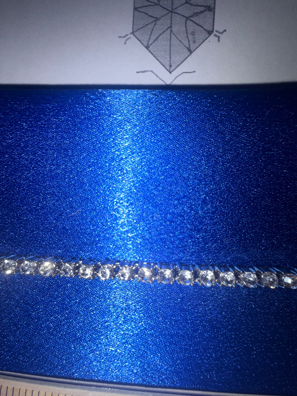 18'' Lab Made Diamond Tennis Chain D VVS1