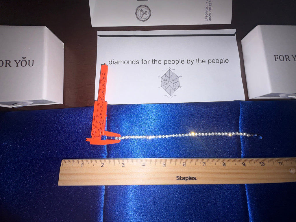 Lab Made Diamond D VVS1 Bracelets
