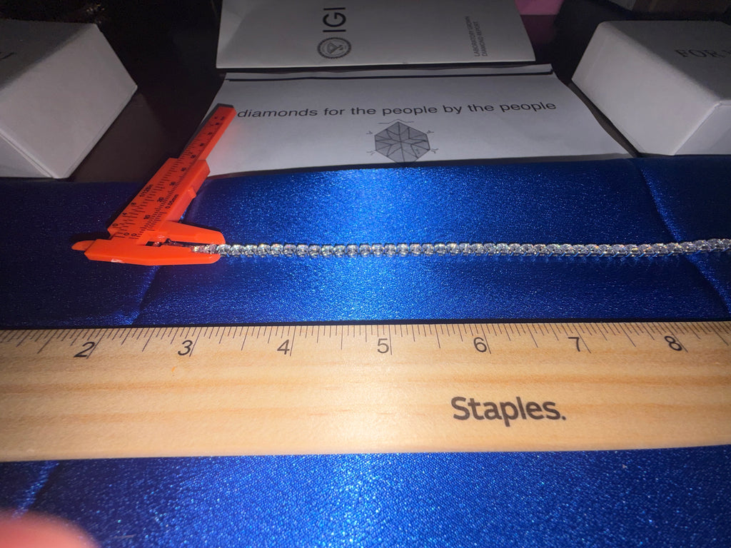 Lab Made Diamond D VVS1 Bracelets
