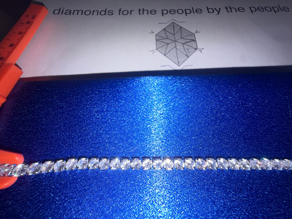 Lab Made Diamond D VVS1 Bracelets