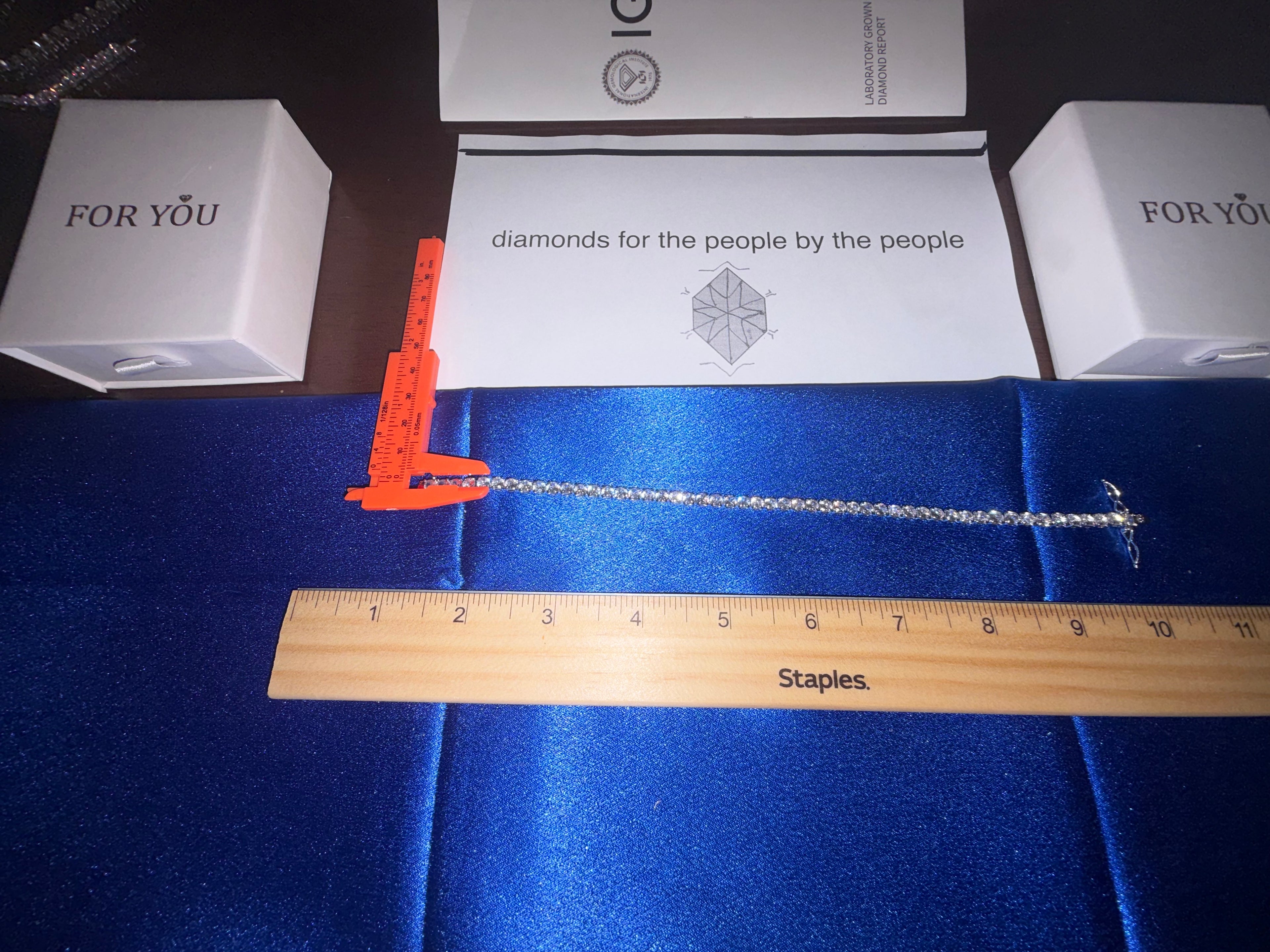 Lab Made Diamond Bracelets