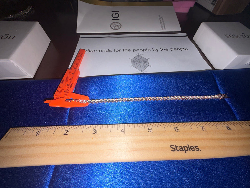 Lab Made Diamond D VVS1 Bracelets